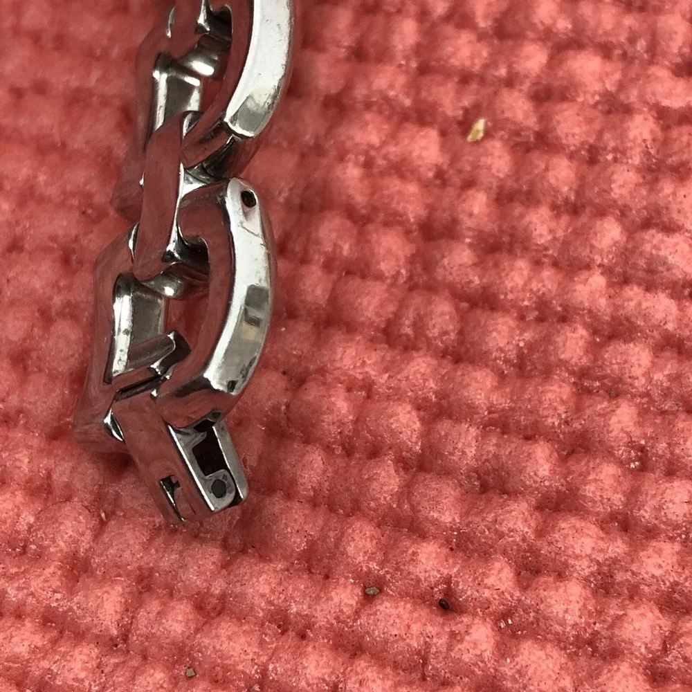 Alfex Swiss Made Women's Watch Silver Tone Bracelet Band Needs Battery